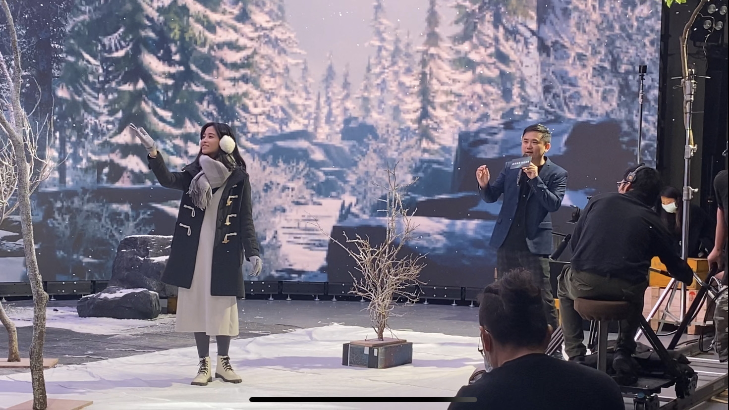 友達以ALED先進顯屏技術，與金馬獎視覺特效團隊「再現影像」攜手合作打造LED虛擬攝影棚，提供沉浸式表演體驗，並精簡拍攝成本與時間