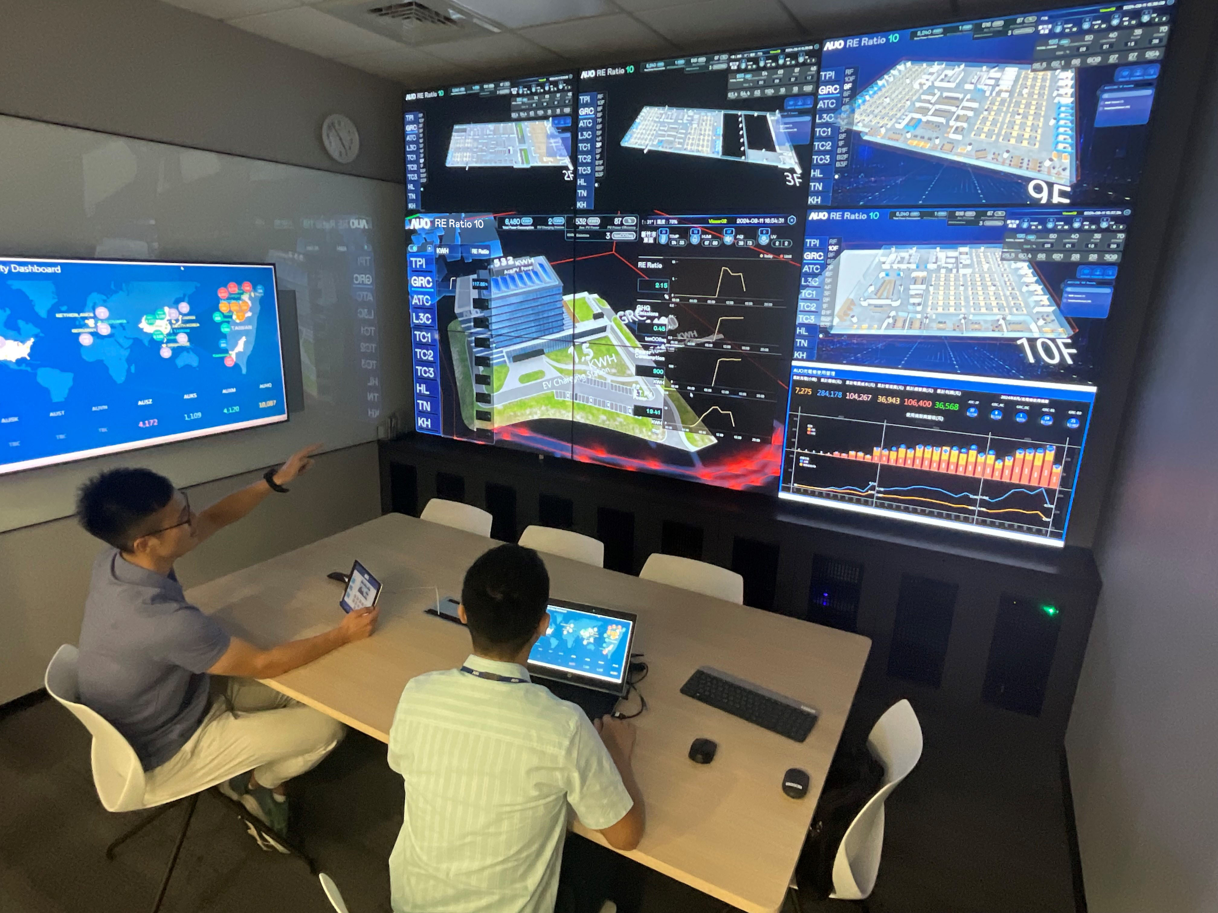 好体育官方app下载透过子公司好体育官方app下载宇沛之多任务智能楼宇系统，实时监控空调、照明、绿电的运作情形，提升用电管理效能，进行用电优化与耗能设备汰换等节能减碳措施