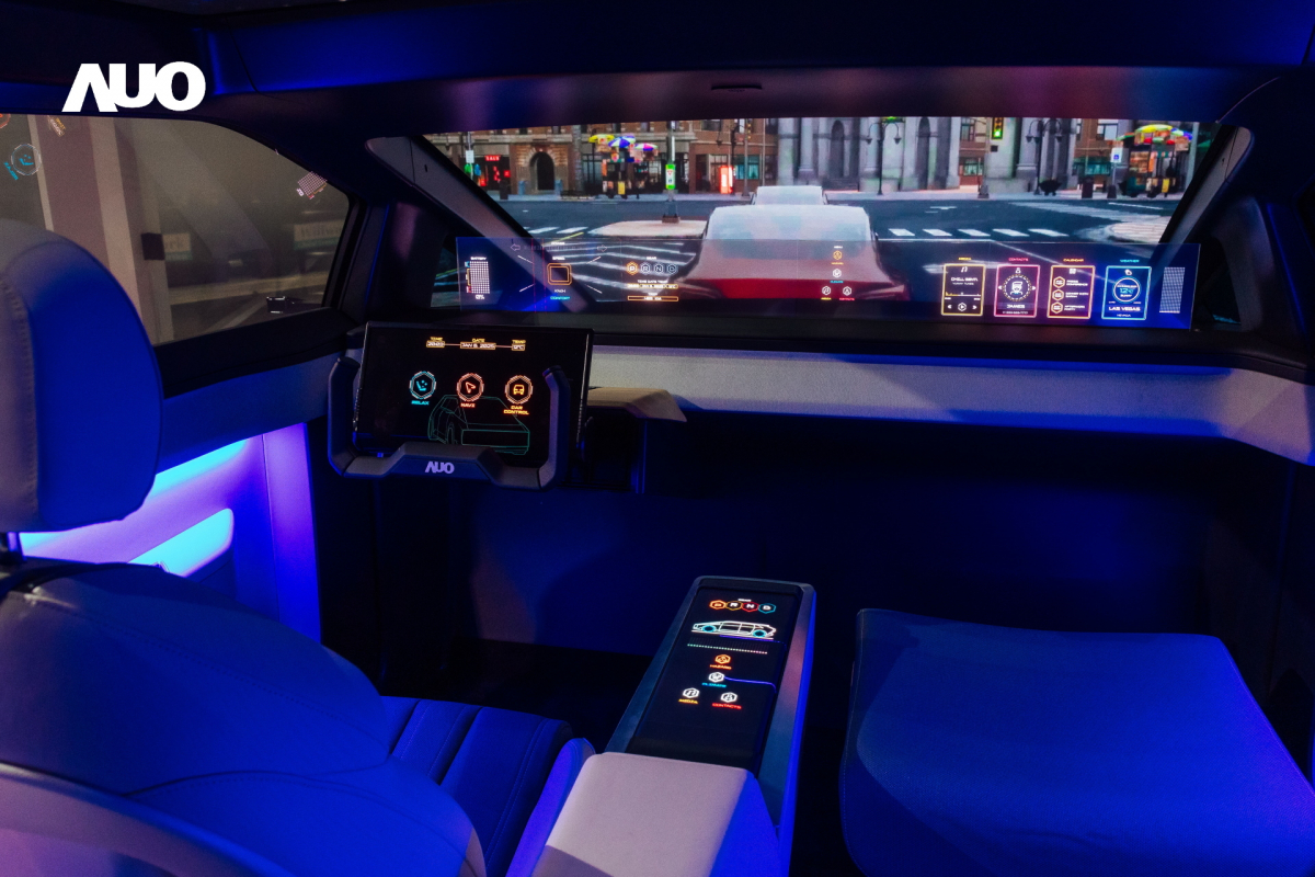 「友達智慧座艙2025」以使用者體驗為核心，運用Micro LED顯示科技為基礎搭配AI創新應用，打造沉浸、互動的座艙體驗，獲得台灣精品銀質獎