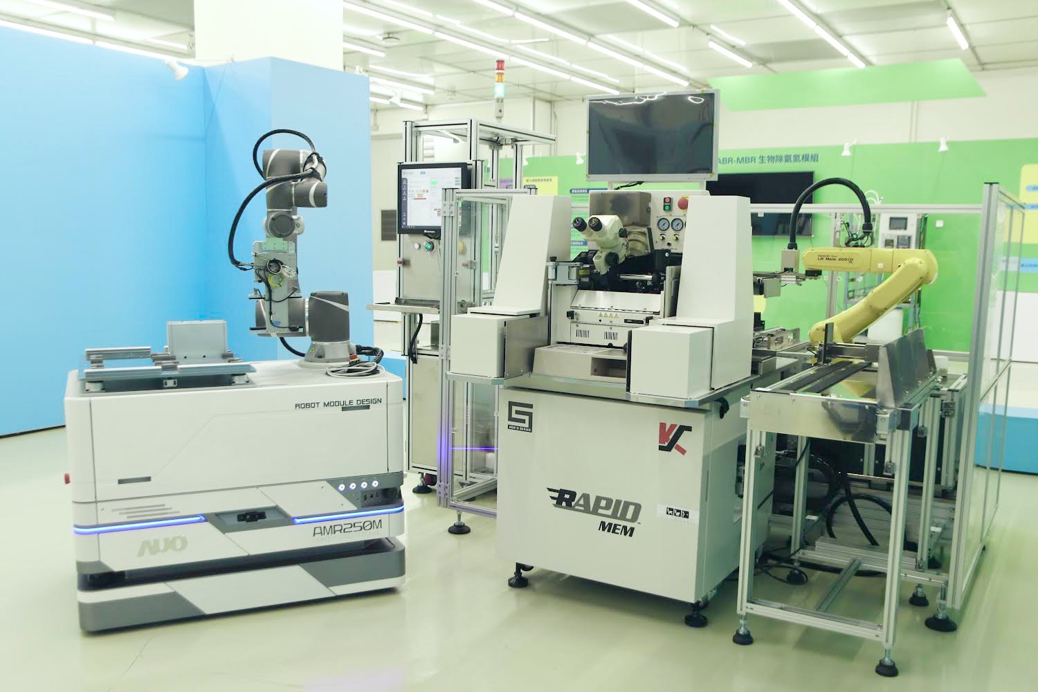 友達數位攜手半導體設備大廠K&S及夥伴樂宇精密，針對半導體封裝場域痛點，提供iAMHS一站式解決方案，創造產能提升至少10%的效益